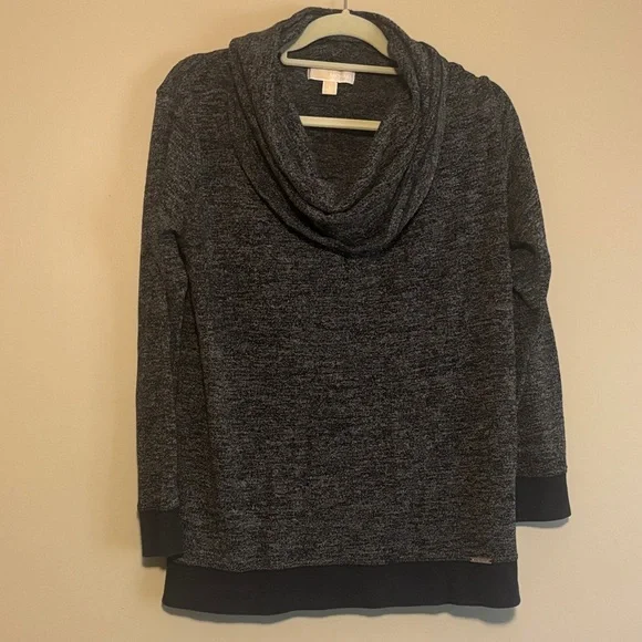 Michael Kors Charcoal Cowl Neck Sweater - Picture 1 of 7
